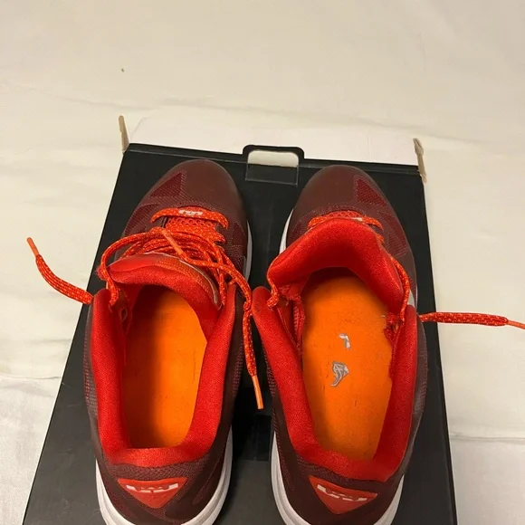 Nike LeBron James Cherry Red Low Top Sneakers Men’s Size 11 UGC See Photos - Picture 12 of 13